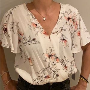 floral blouse